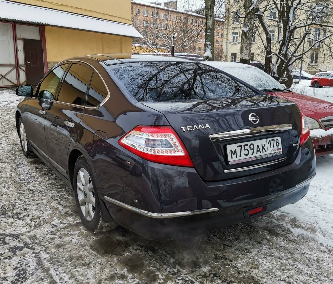 Осмотр Nissan Teana 2011 100.000 км.